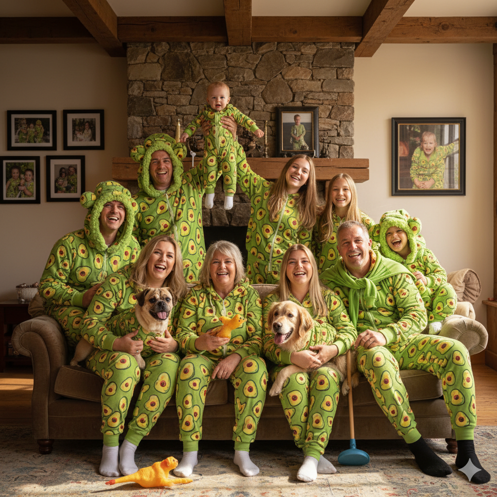 Everyone Wearing Matching Outfits