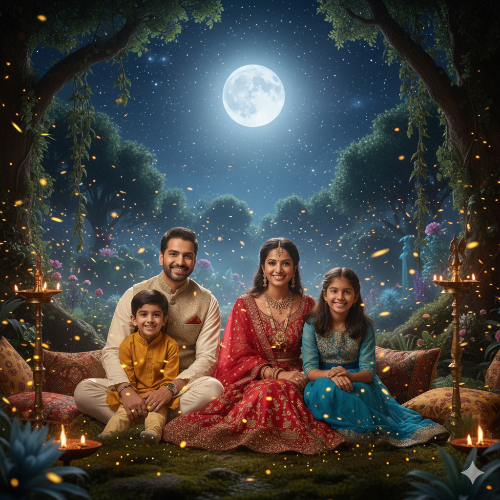 Magical Family Photo