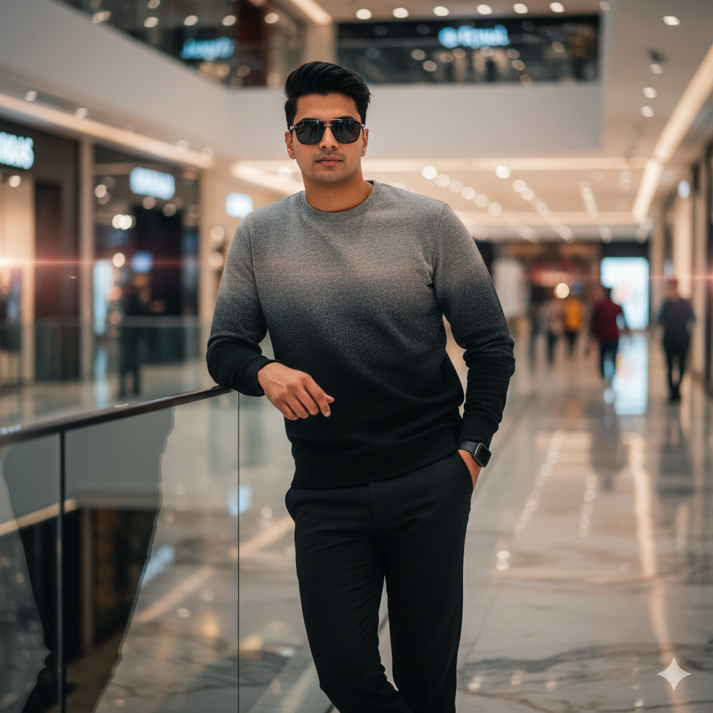 Portrait of a stylish