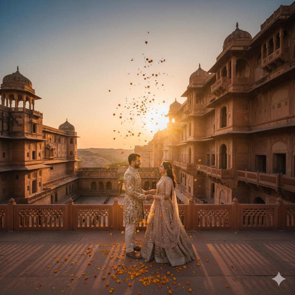 Pre-wedding photoshoot