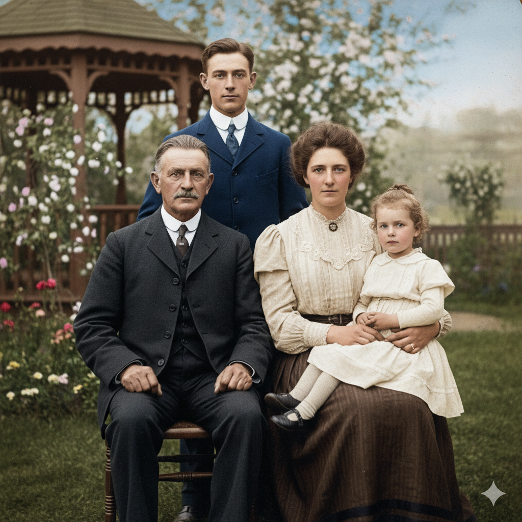 Family Photo Restored