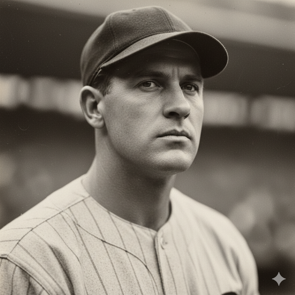 Black and white portrait of a man